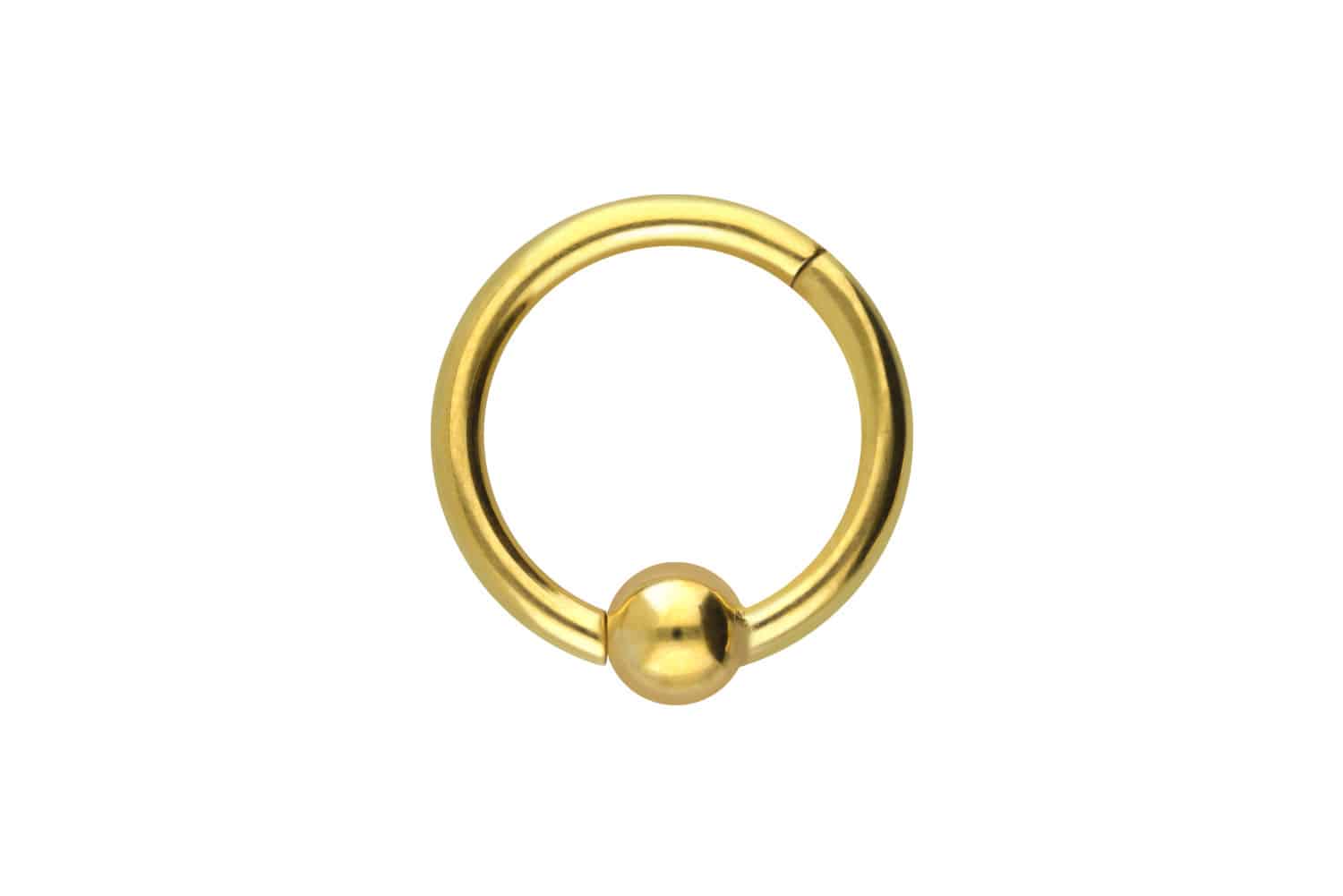 Chirurgenstahl Segmentring Clicker Piercing KUGEL